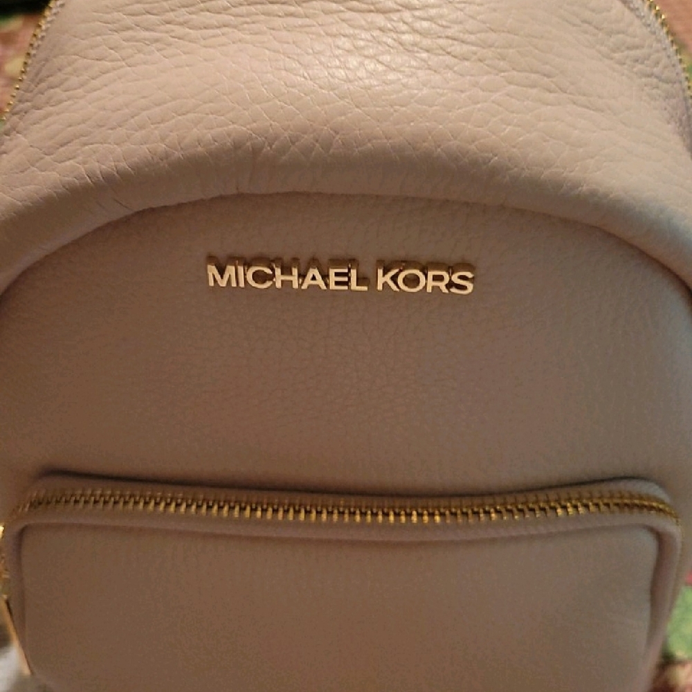 Authentic Michael kors  backpack purse